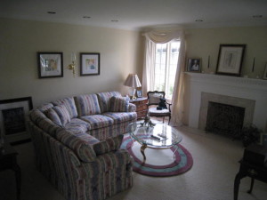 Living Room Interior Painting - Oak Brook IL